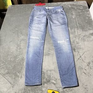 True Religion Womens Faux Denim Stretchy Slim‎ Jeans Size Small (27x29.5)